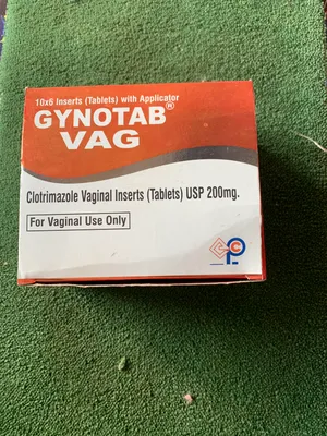 GYNOTAB VAG  200mg  CLOTRIMAZOLE