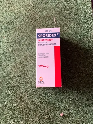 SPORIFEX SUSPENSION  125mg